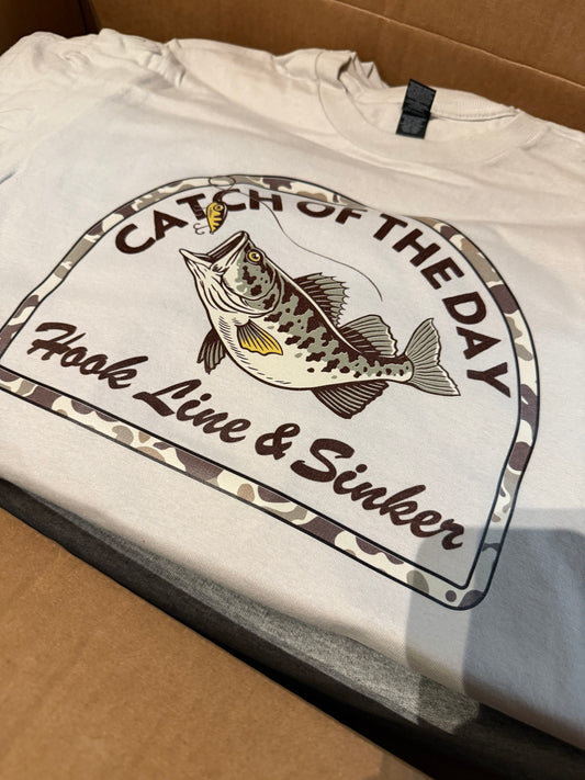 Catch of the Day Graphic Heavy Cotton Tee