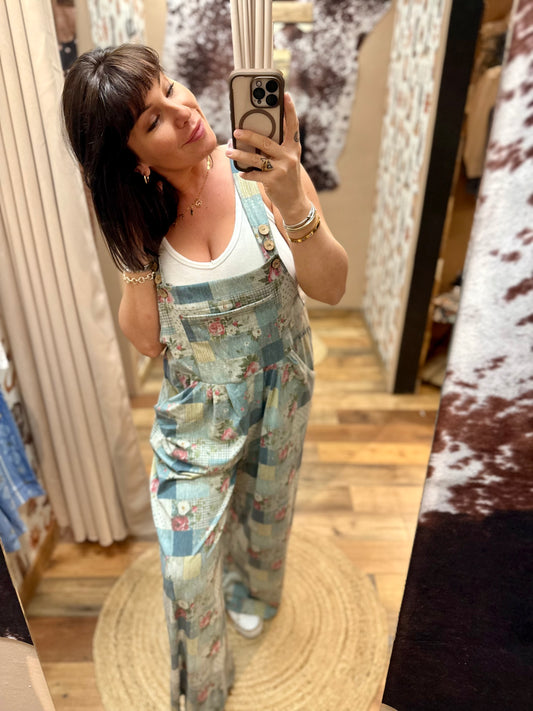 Blue Meadow Overalls
