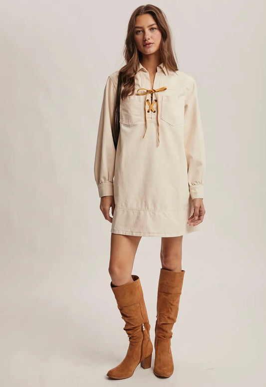 Wild Side Denim Dress