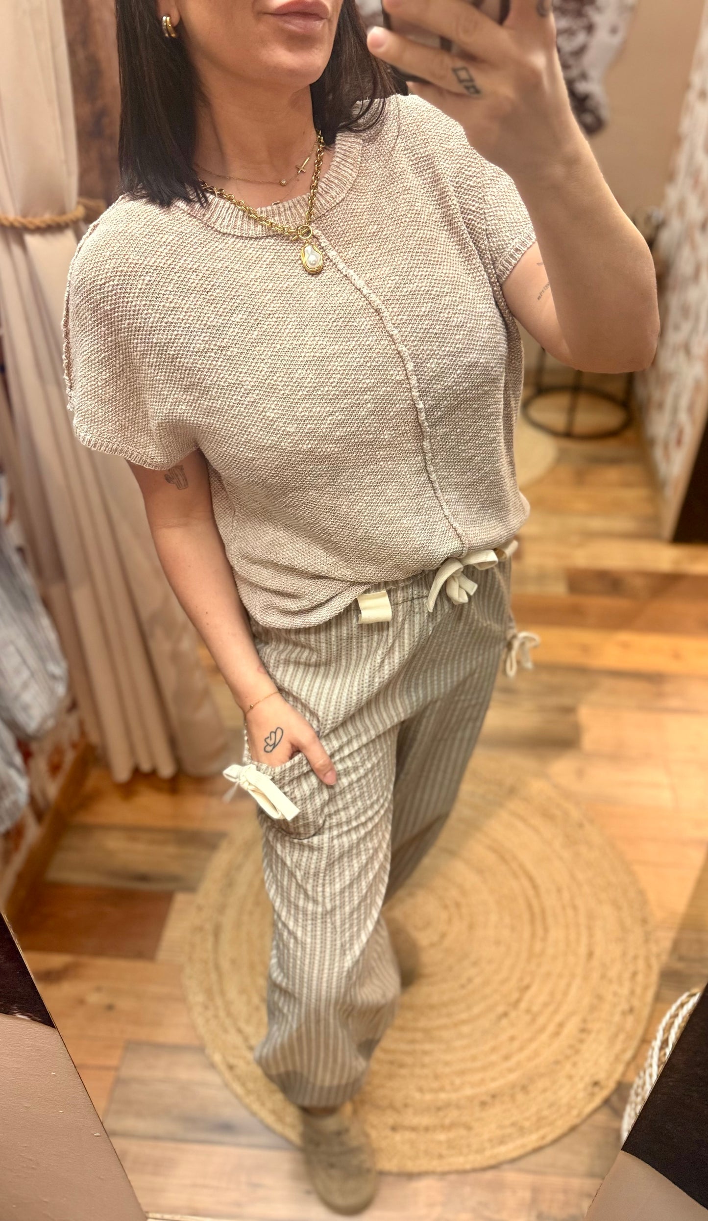 Easy Living Bow tie Pant