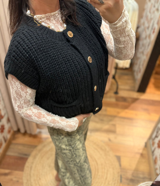 Gorgeous knit vest