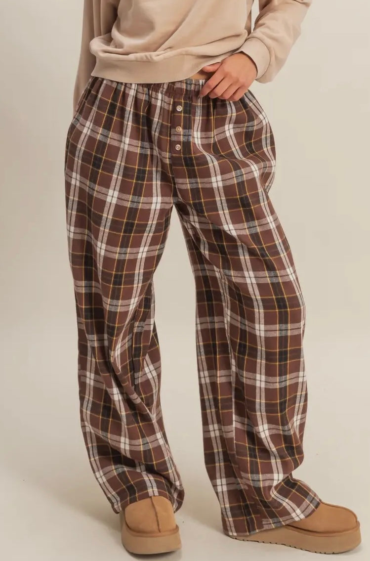 Flannel Boxer Pant