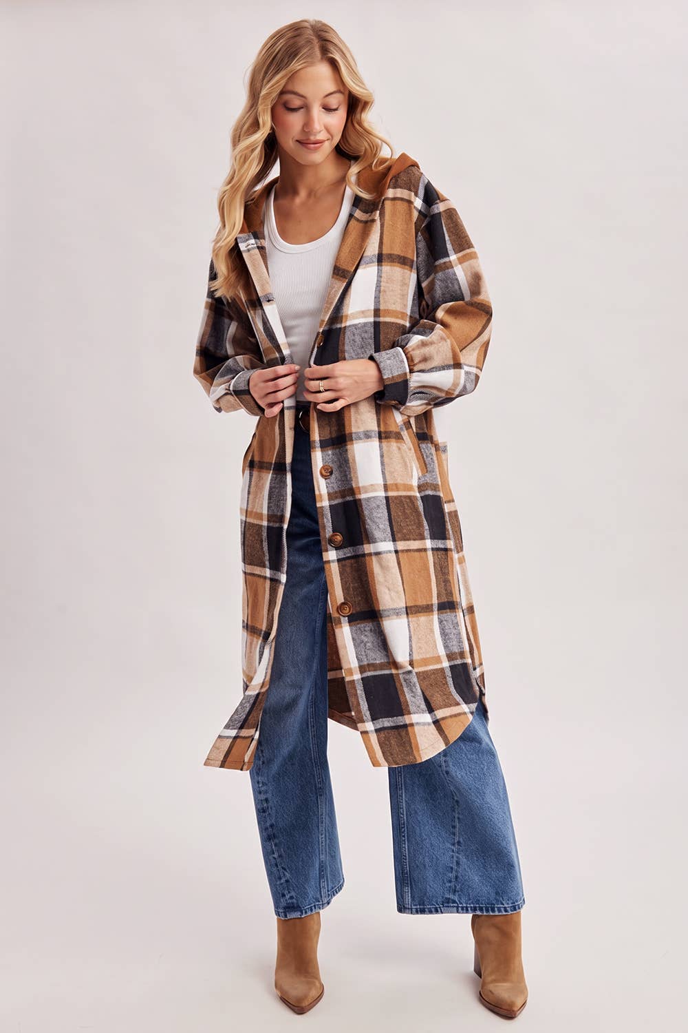 Fall Vibe Hooded Jacket