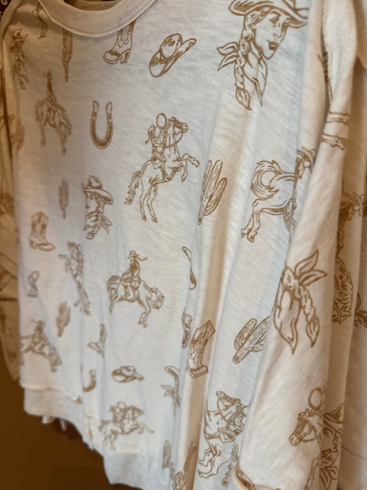 Summer rodeo tee