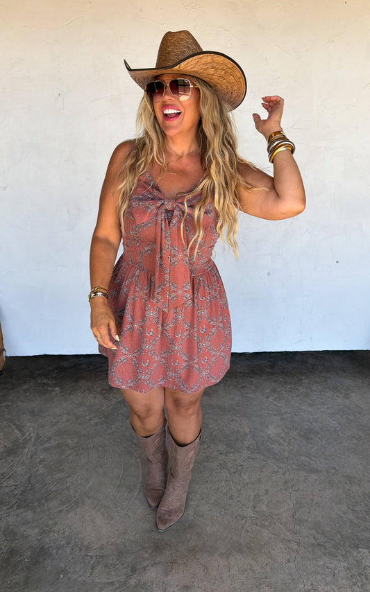 BRIA BOW DRESS
