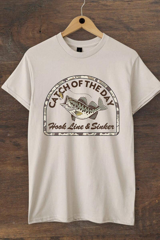 Catch of the Day Graphic Heavy Cotton Tee