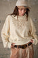 Boot Stitch Embroidered Sweatshirt