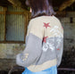 Western Horse Graphic Knit Cardigan