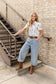 CHECKER CUFF DENIM