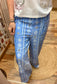Blue Aztec Pant