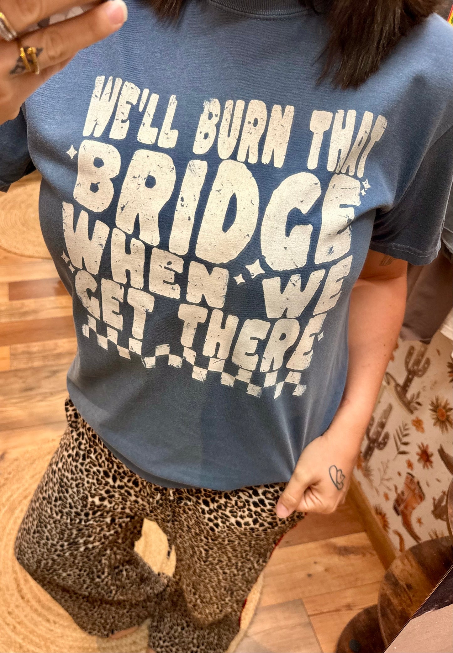 Burn That Bridge When We Get There | Country Concert CC Tee