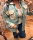 Adeline Belted Shacket