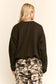 ROCK BOTTOM-CROPPED DRAWSTRING SWEATSHIRT