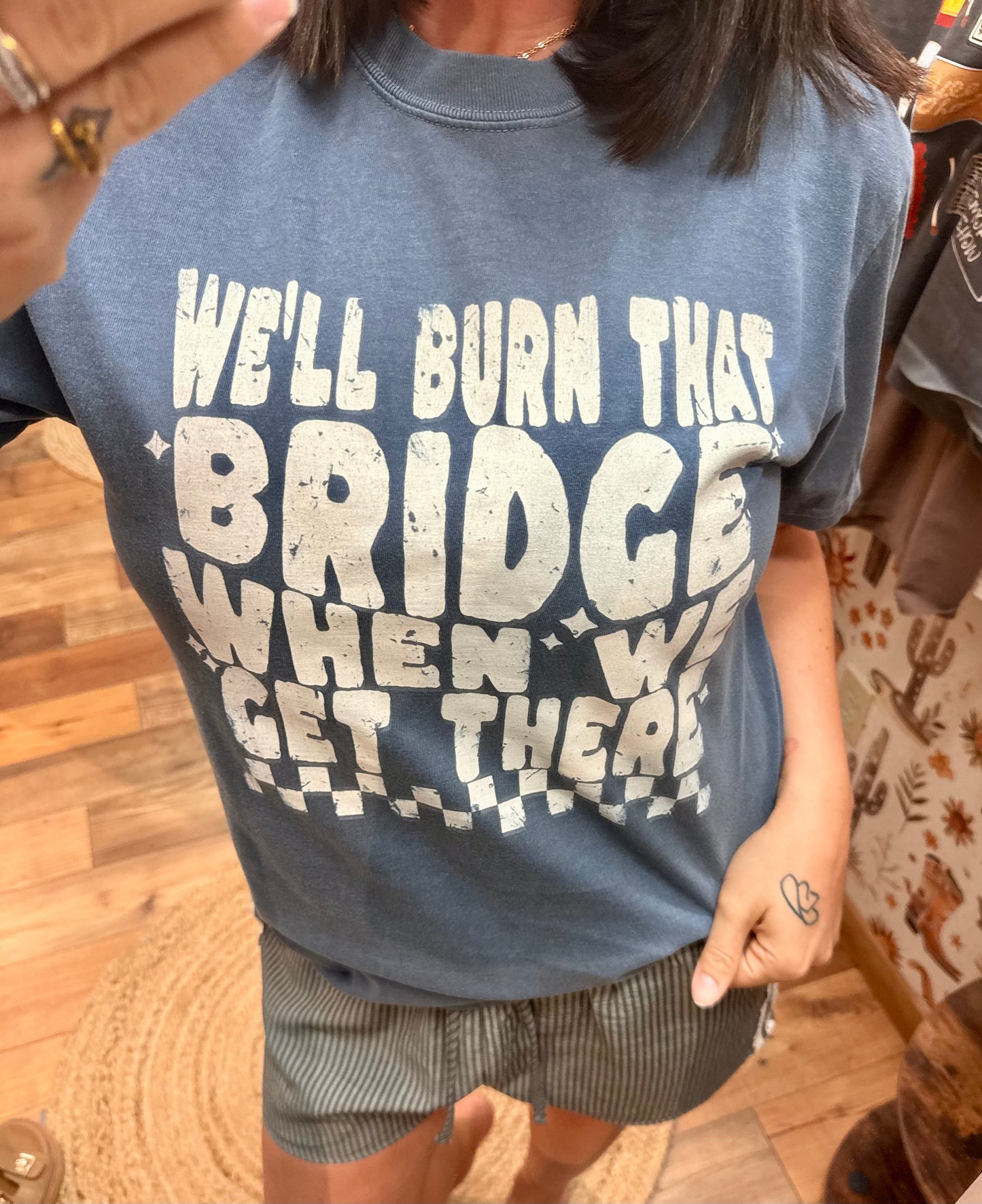 Burn That Bridge When We Get There | Country Concert CC Tee