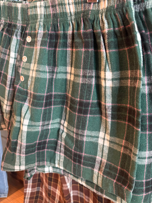 Flannel Boxer Short