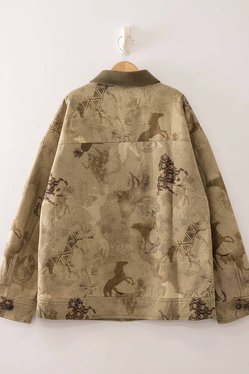 Driving West Zip Up Jacket