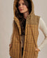 Mixed Plaid Vest