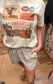 OVER&OVER - ELASTIC WAIST STRIPE CASUAL SHORTS