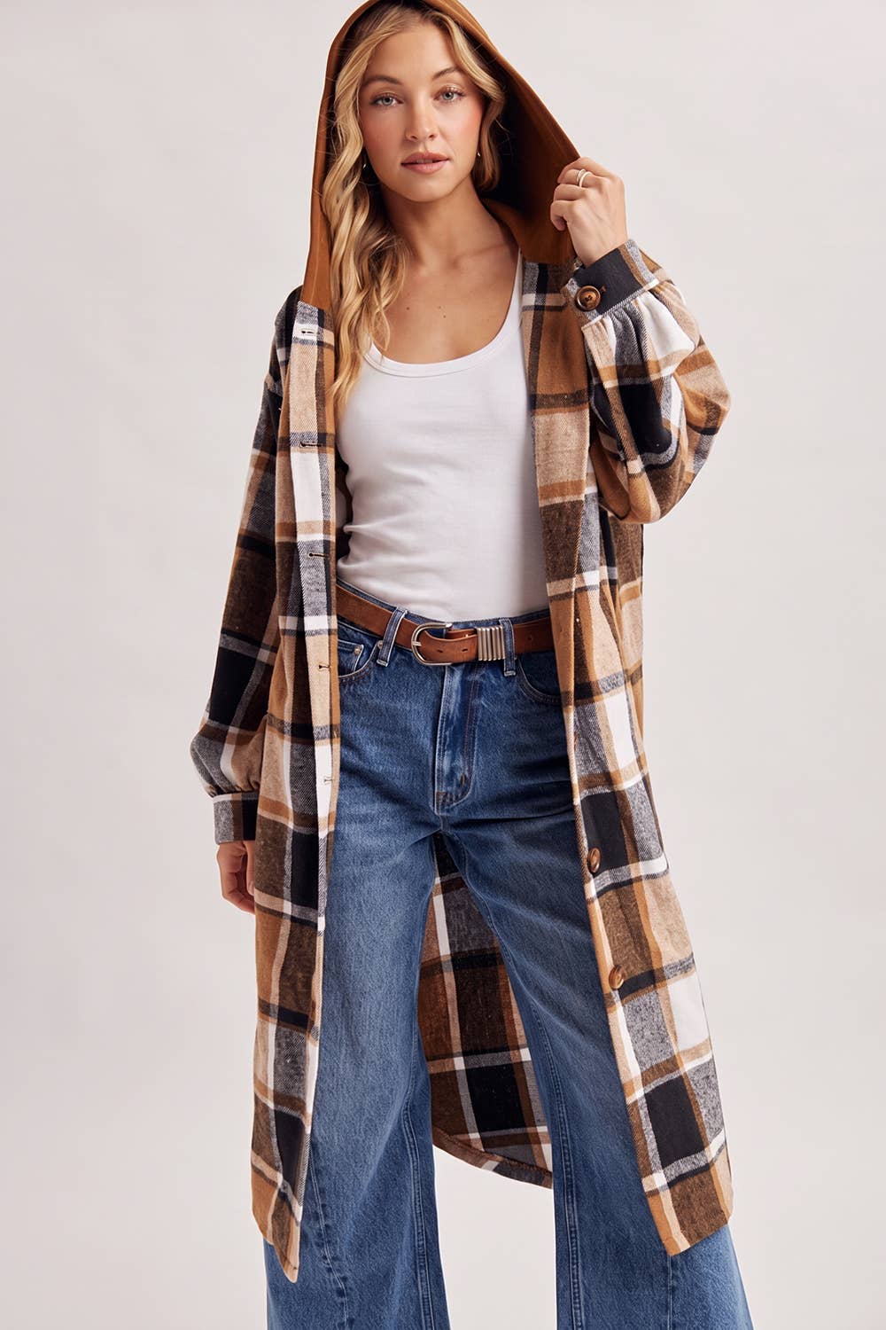 Fall Vibe Hooded Jacket