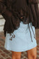 Ride On Denim Skirt