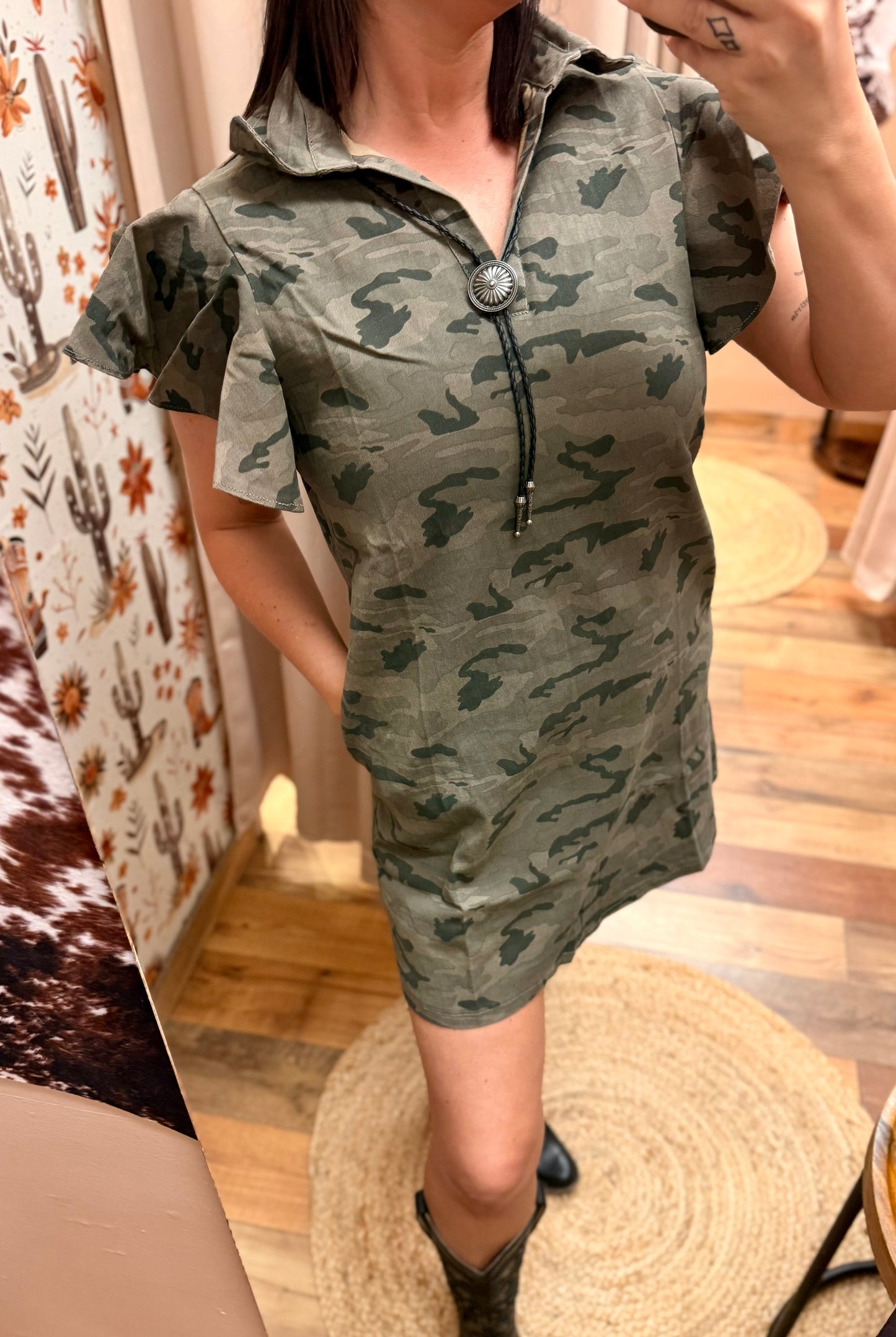 Rugged Charm Dress