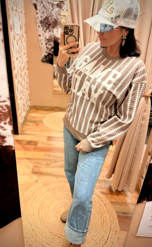 Football Babe Sweatshirt