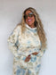 LILA LACE HOODED PULLOVER
