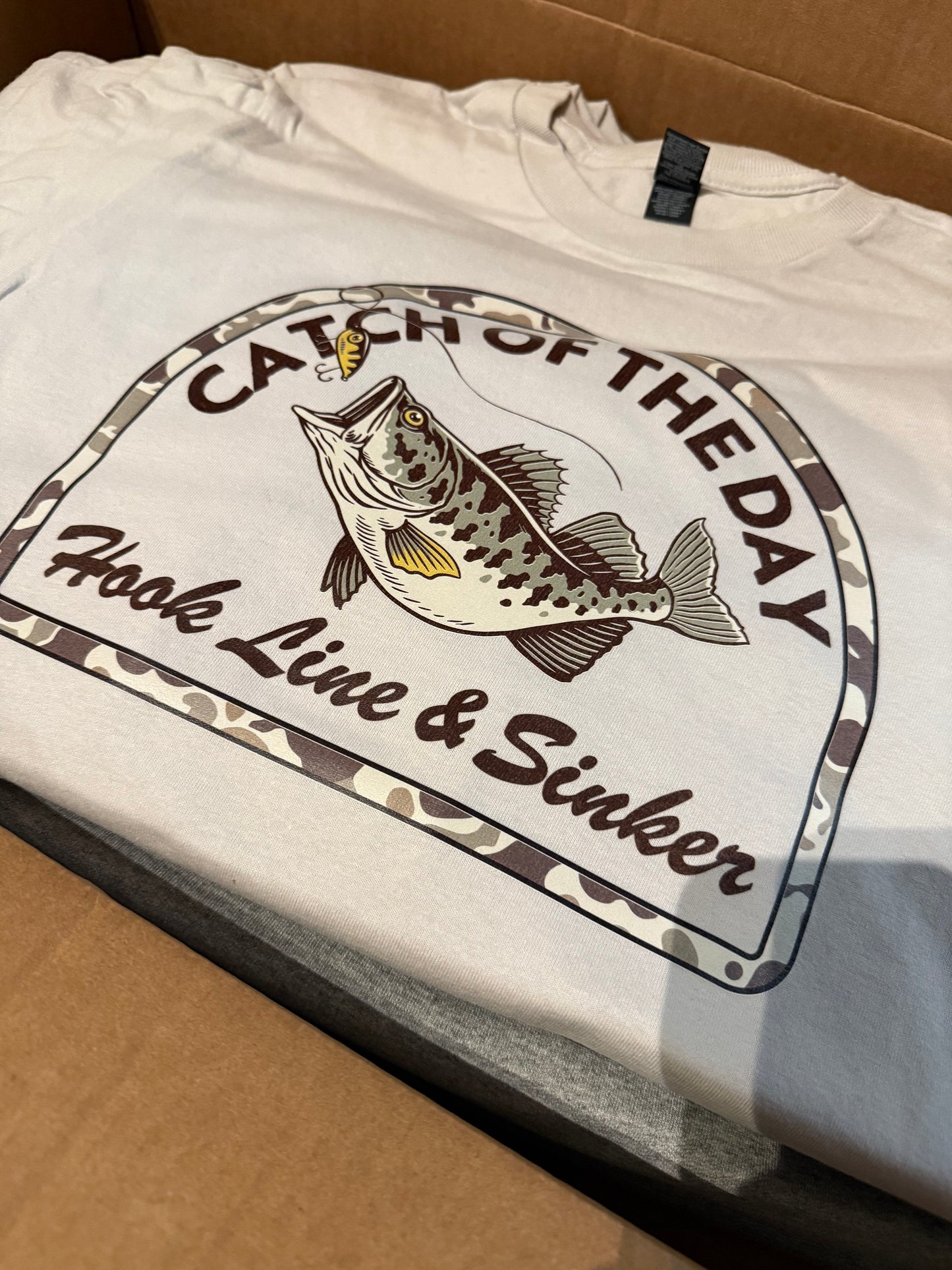 Catch of the Day Graphic Heavy Cotton Tee