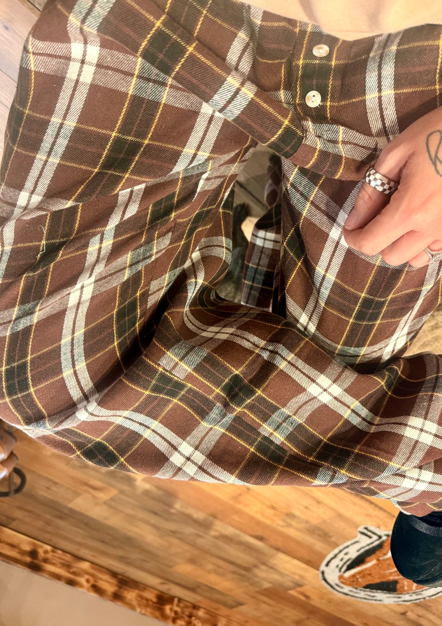 Flannel Boxer Pant
