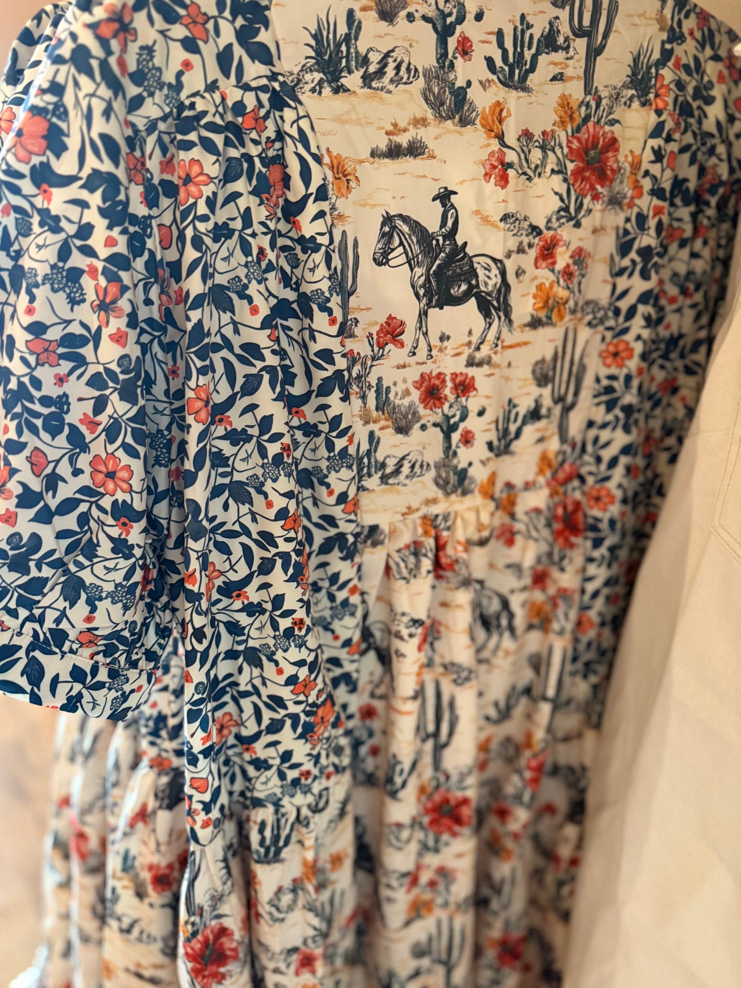 Floral Cowboy Dress