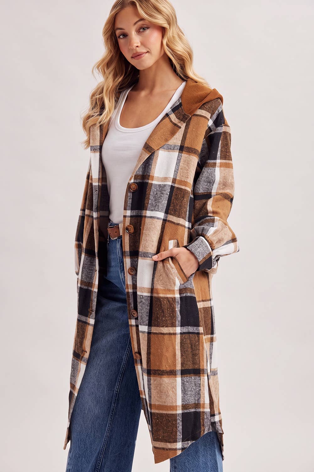 Fall Vibe Hooded Jacket