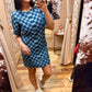 Checked out Denim Mini