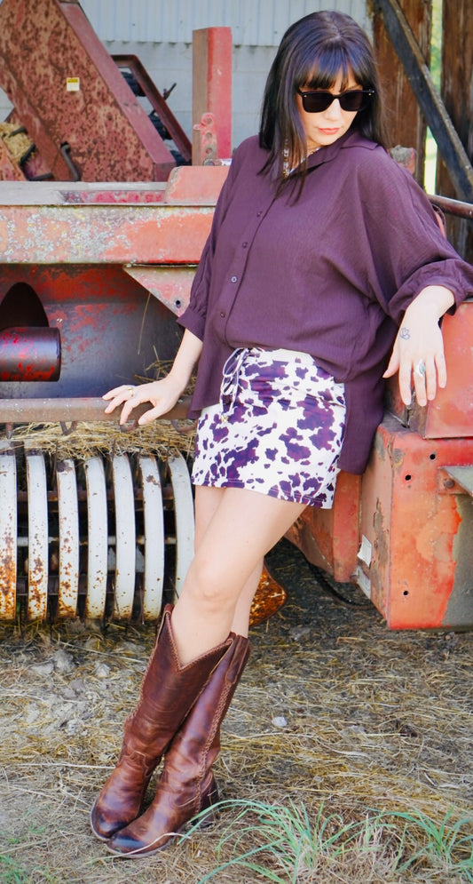 Chocolate Blouse