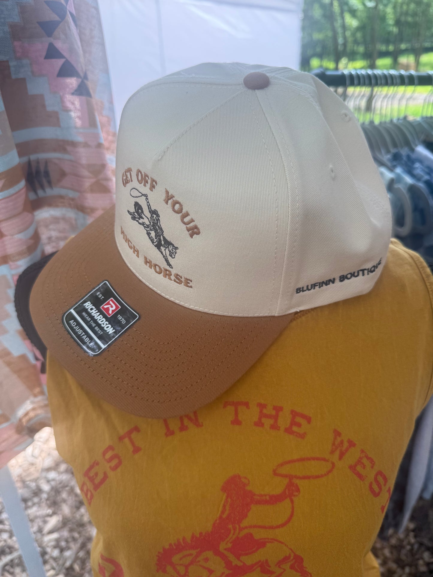 Off your high horse hat