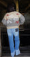 Western Horse Graphic Knit Cardigan