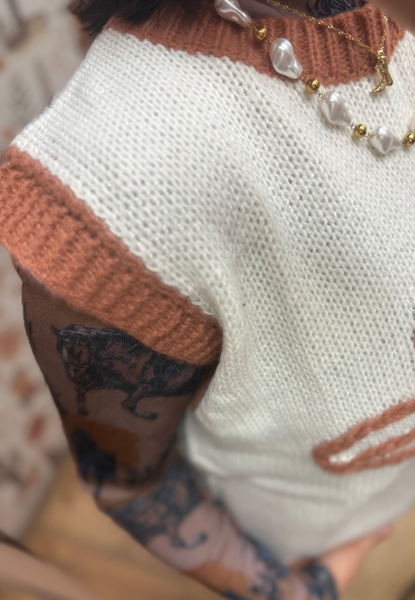 Hats off sweater vest