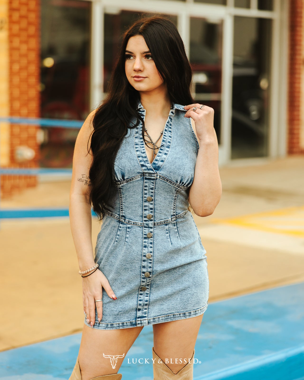 Denim Diva Dress
