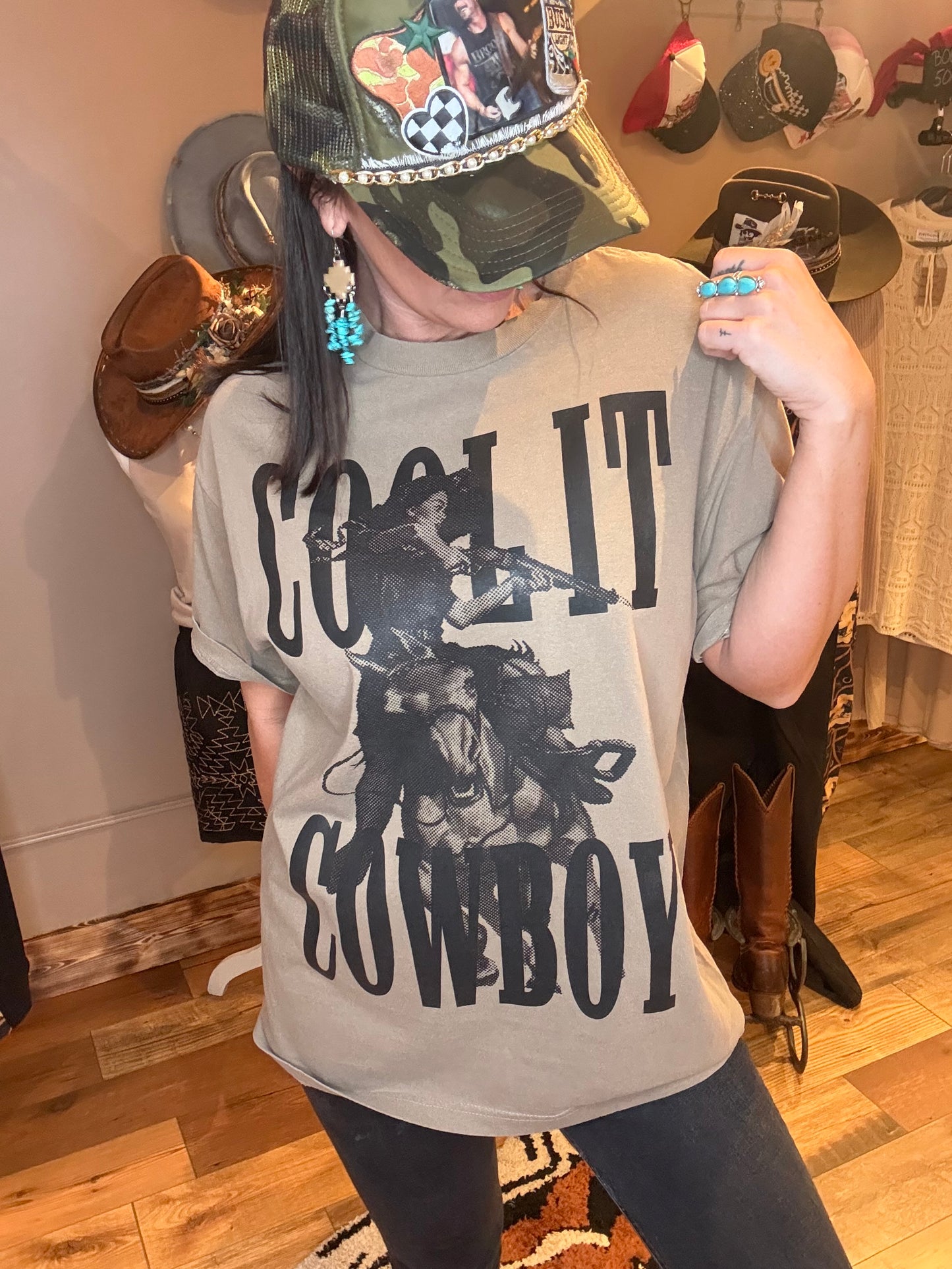 Cool it cowboy
