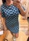 Checked out Denim Mini
