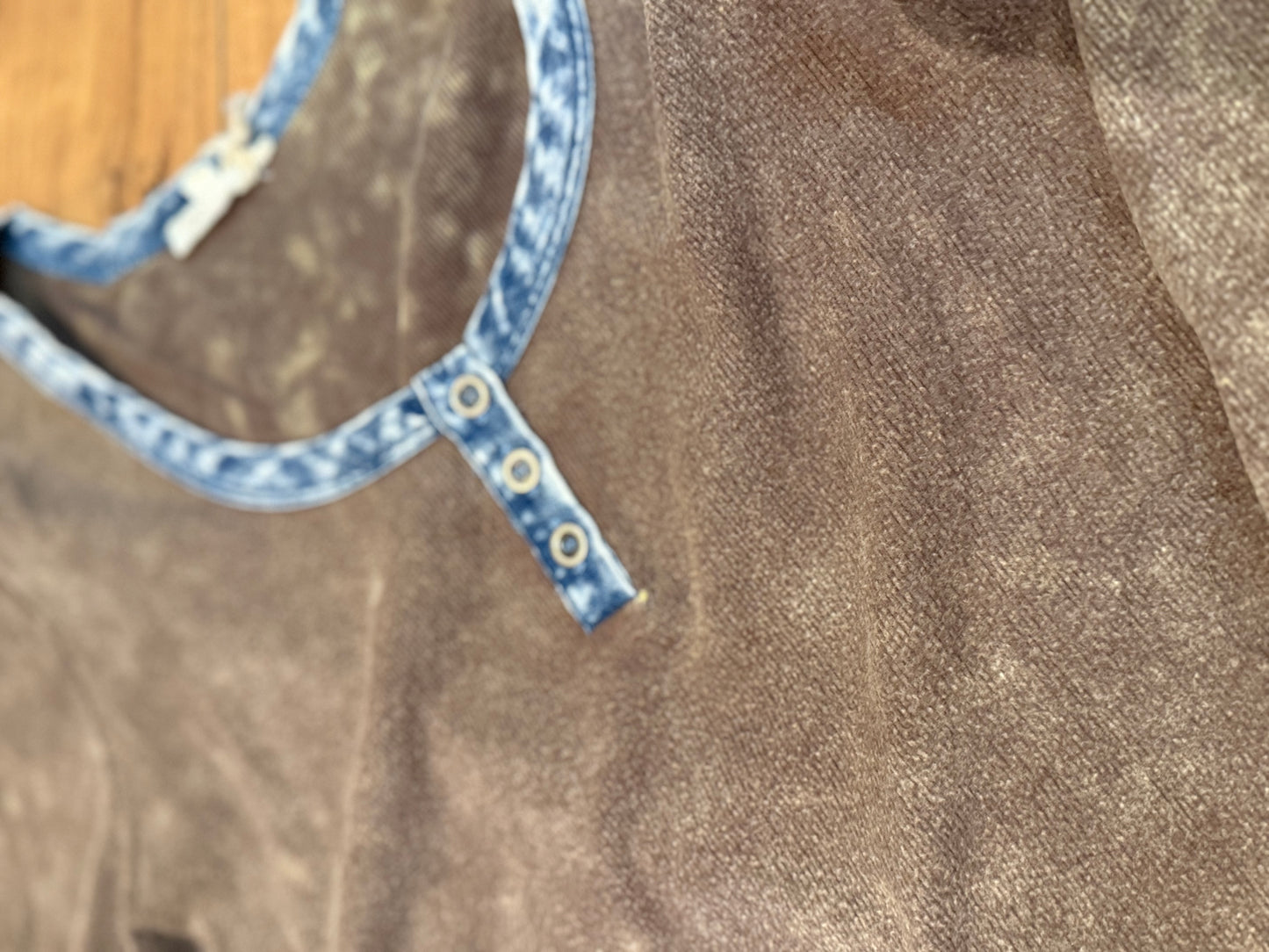Dark Chocolate Henley
