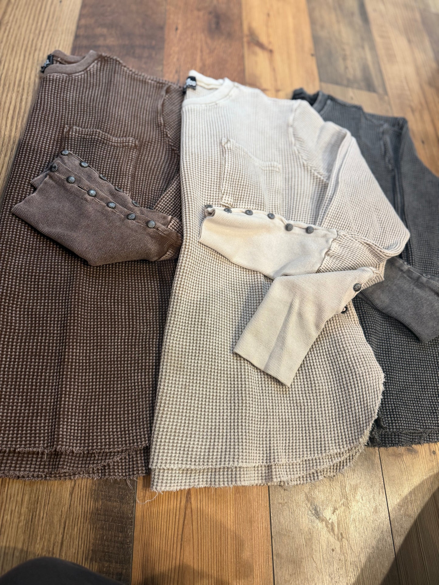 You hunny waffle knit