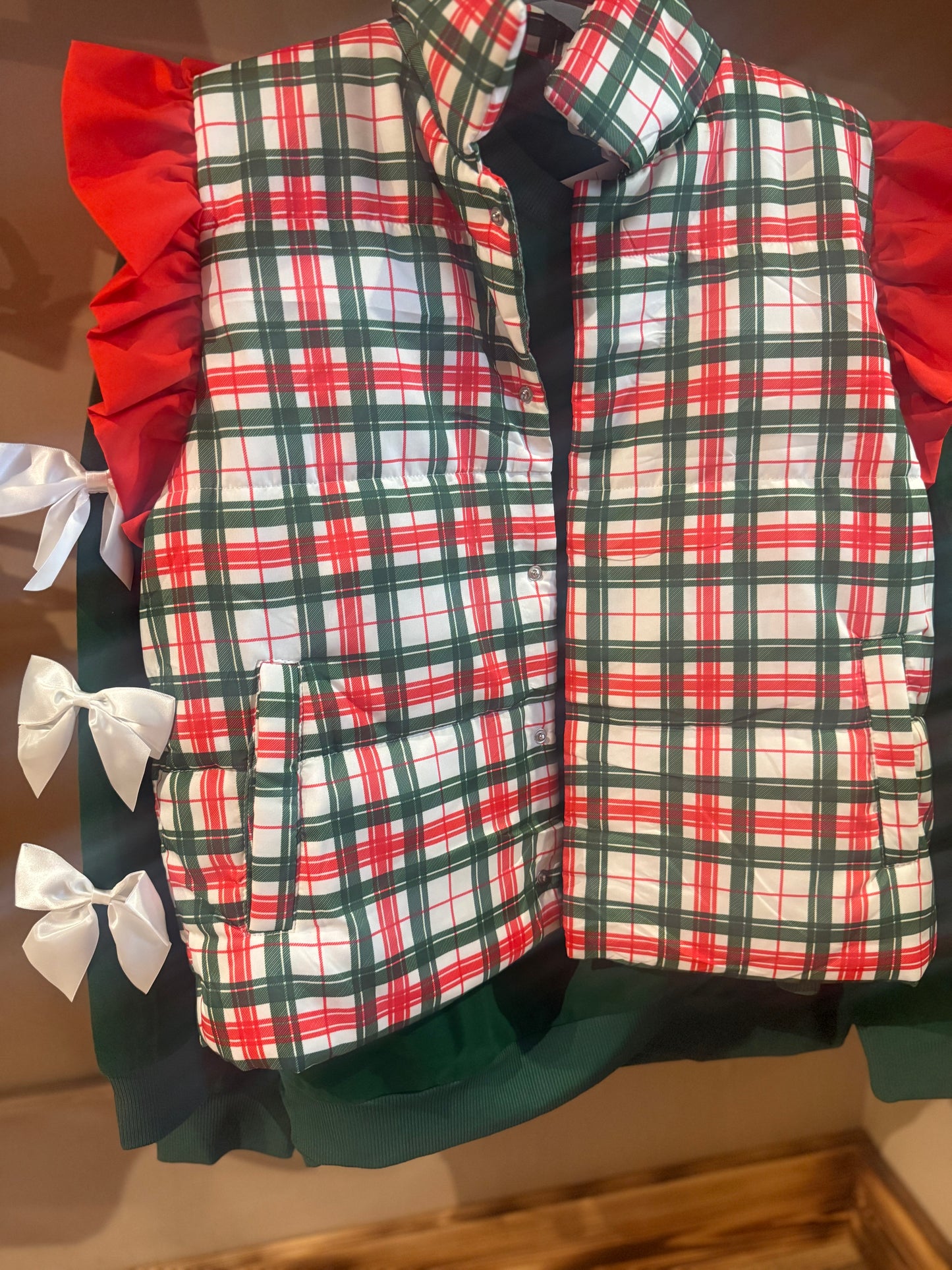 Viral Plaid Vest
