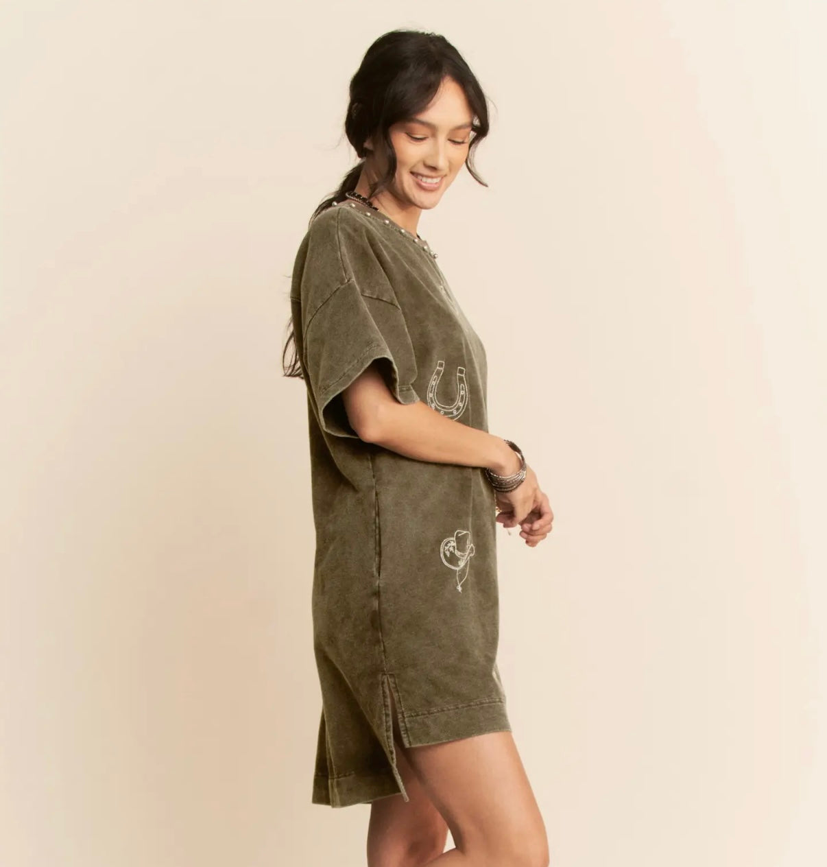 Holy Smokes Tshirt Dress