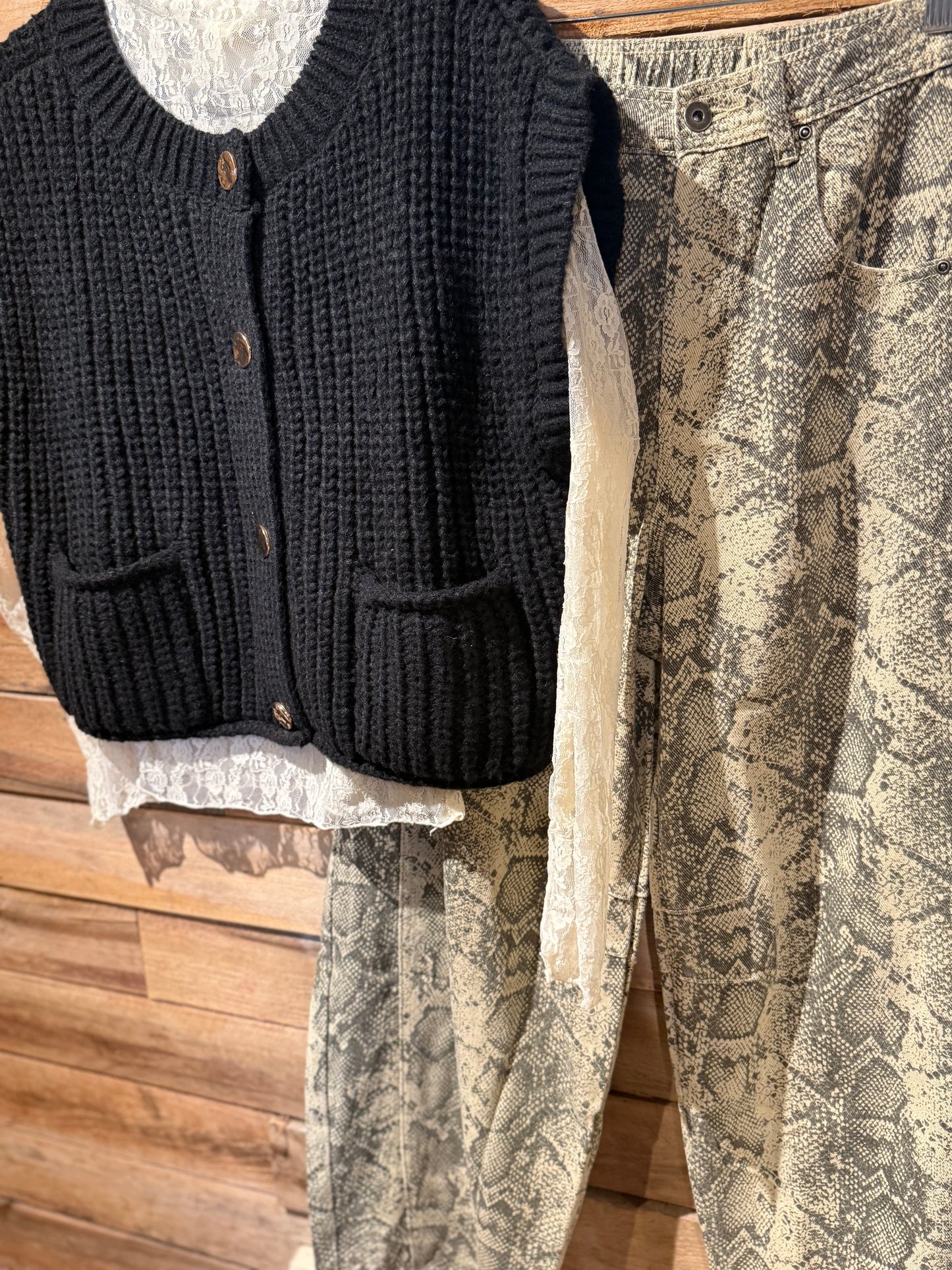Gorgeous knit vest