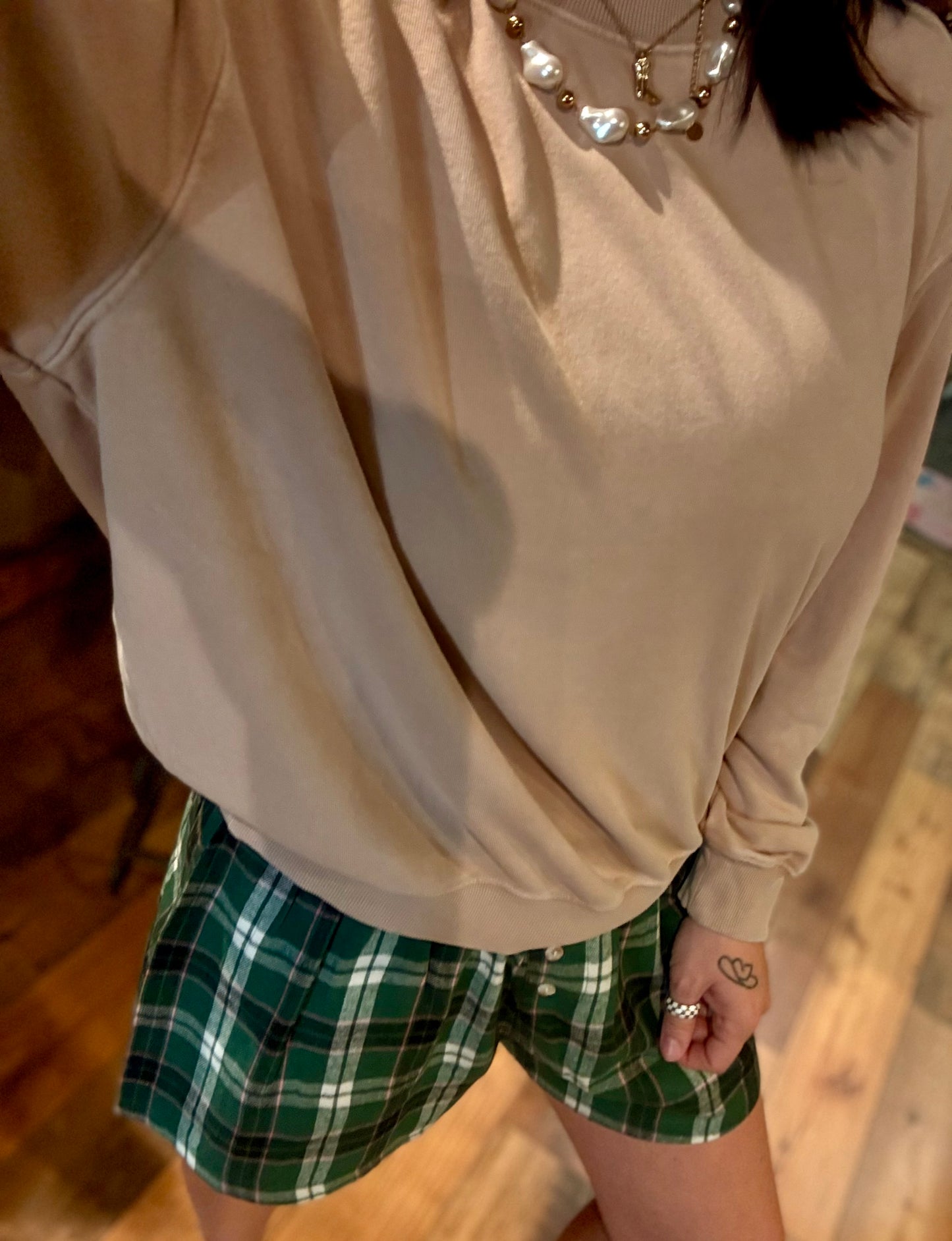 Flannel Boxer Short