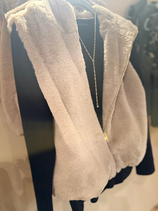 Tell me Lies Faux Fur Vest