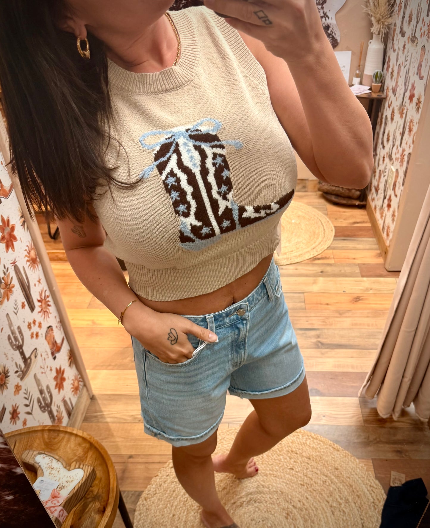 Boot Babe Tank