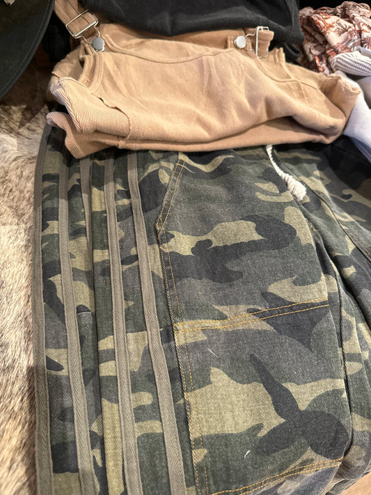 Legend Camo Crop Denim