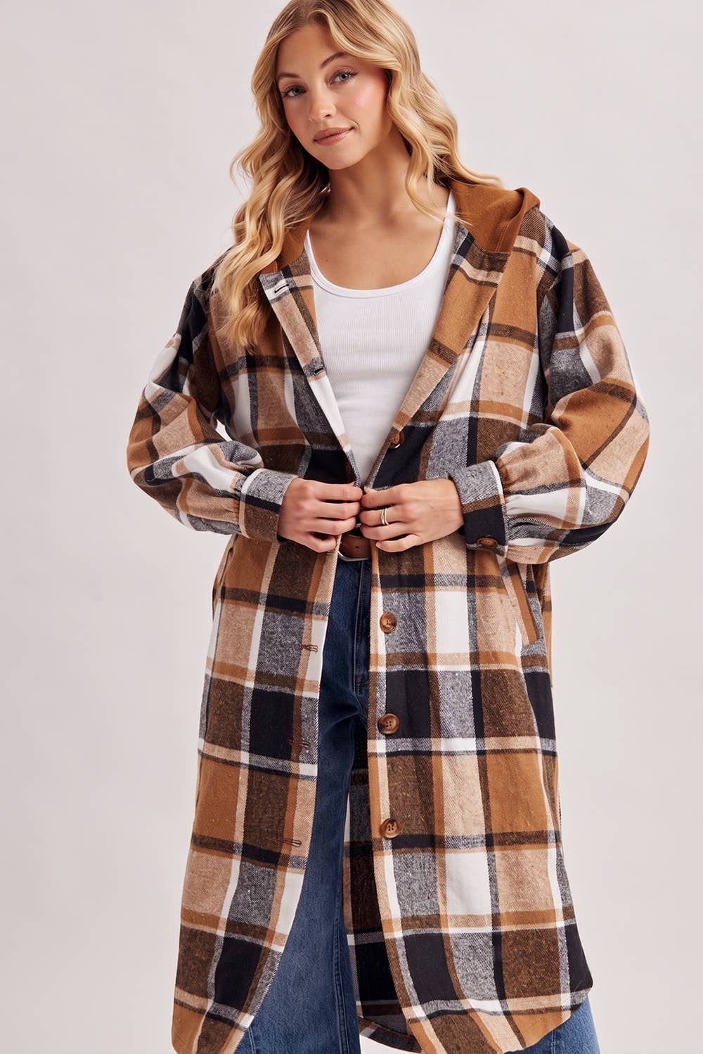 Fall Vibe Hooded Jacket