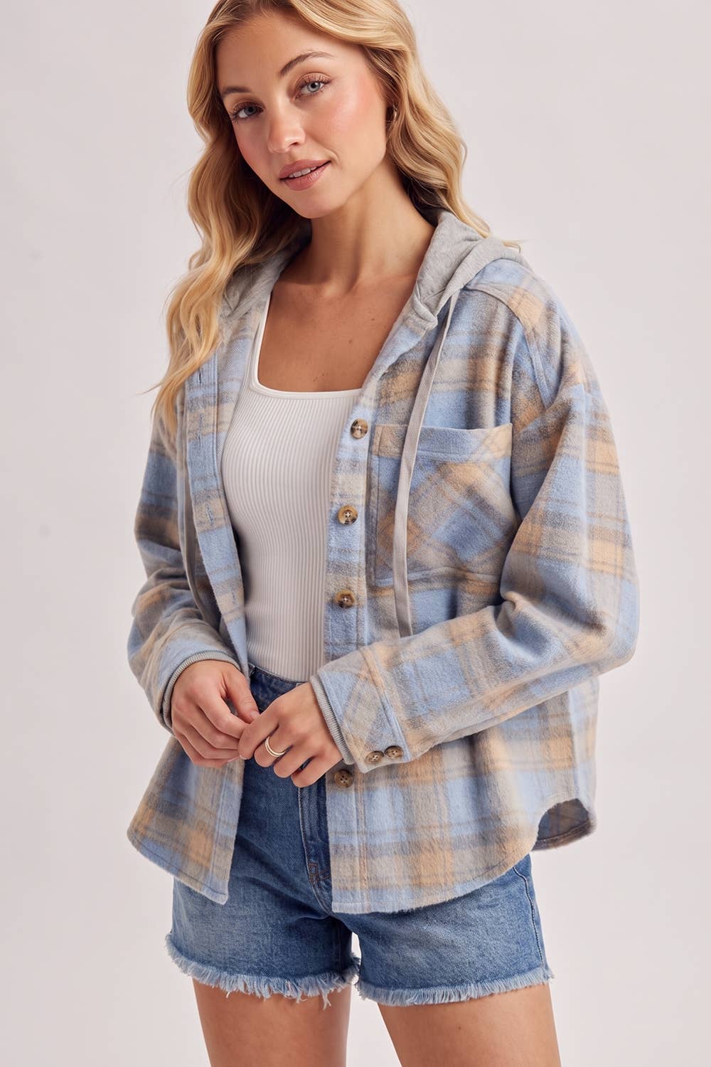 Baby Blues Shacket